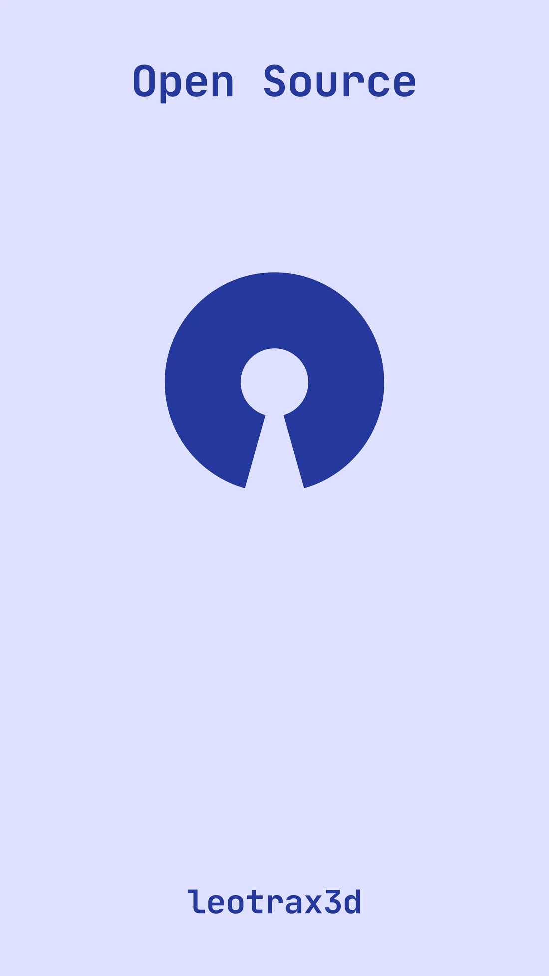 Open source — built and shared by leotrax3d
